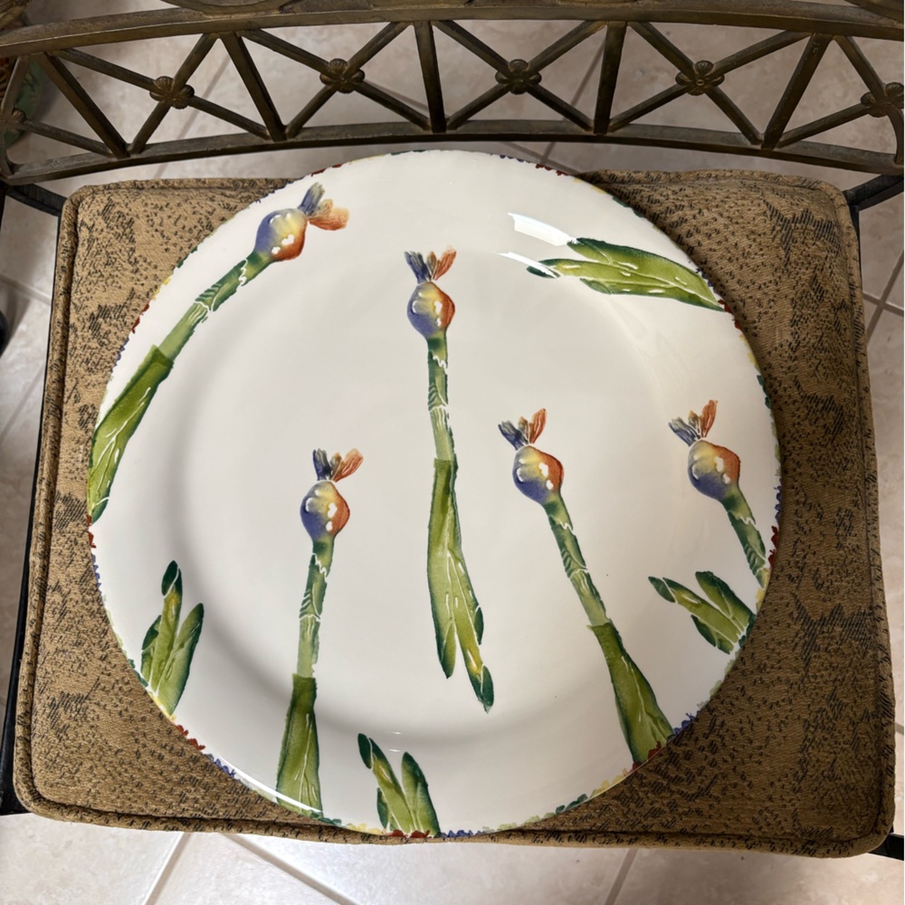 Italy-Serving Plate-16”rd